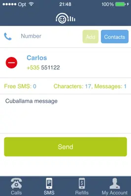 Cuballama android App screenshot 10